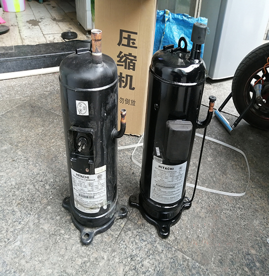 山亭中央空调压缩机的更换维修